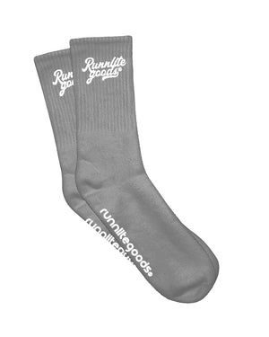 Core Logo Sock - Stealth Gray