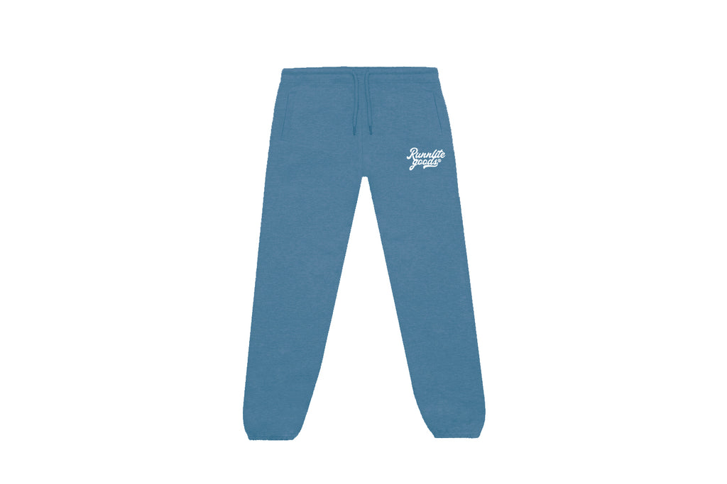 Core Logo Premium Sweatpants  - Cloud Blue