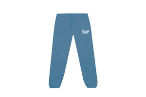 Core Logo Premium Sweatpants  - Cloud Blue