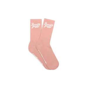 Core Logo Sock - Salmon