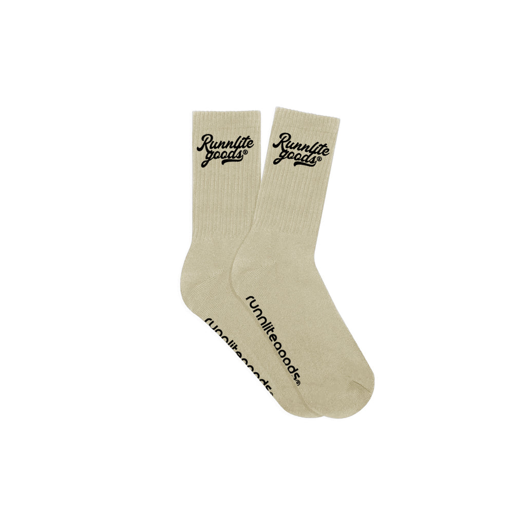 Core Logo Sock - Sand