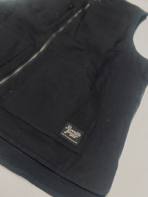 Union Reversible Work Vest - Black